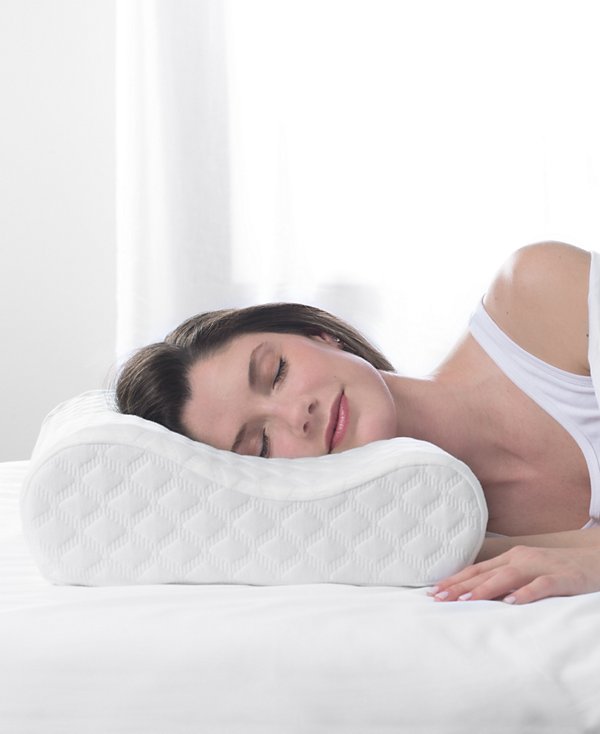 Contour Comfort Gel Memory Foam Pillow, Standard/Queen